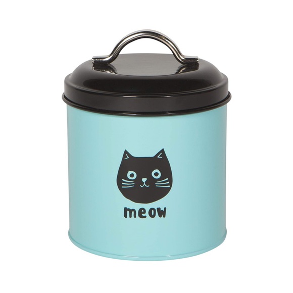 Meow Cat Treat Tin - Picture 1 of 7